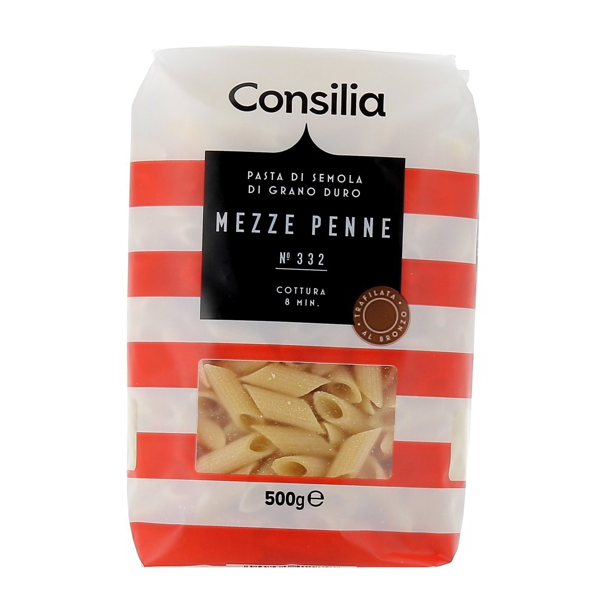 Consilia Mezze Penne Trafilate Al Bronzo N.332 500 g