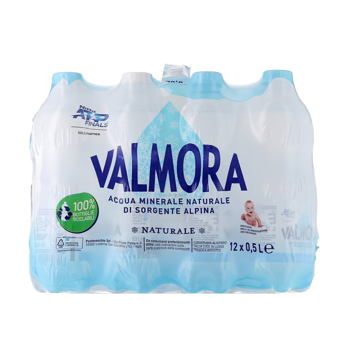 Valmora Acqua Minerale Naturale 12 bottiglie PICCOLE DA 500 ml