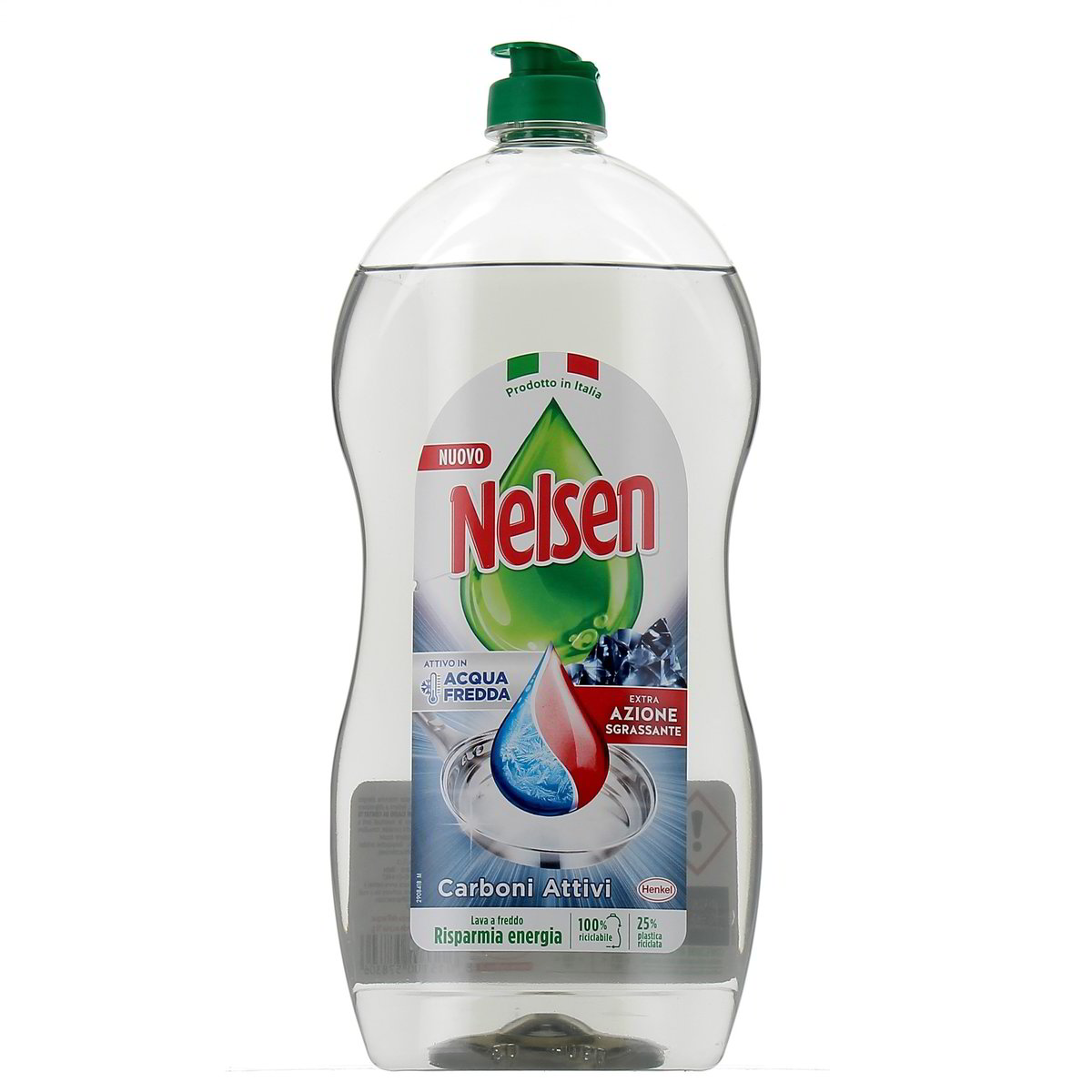 Nelsen Detersivo Piatti Carboni Attivi 850 ml