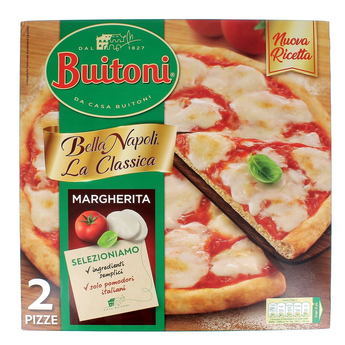 Buitoni 2 Pizze Bella Napoli La Classica 650 g
