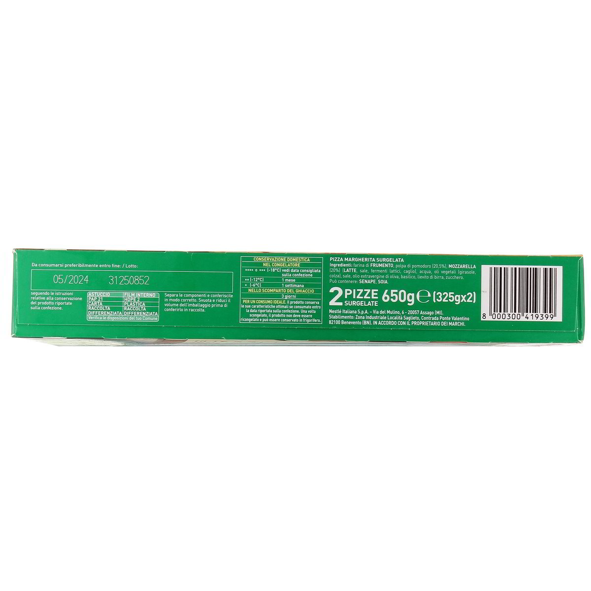 Buitoni 2 Pizze Bella Napoli La Classica 650 g — immagine 3