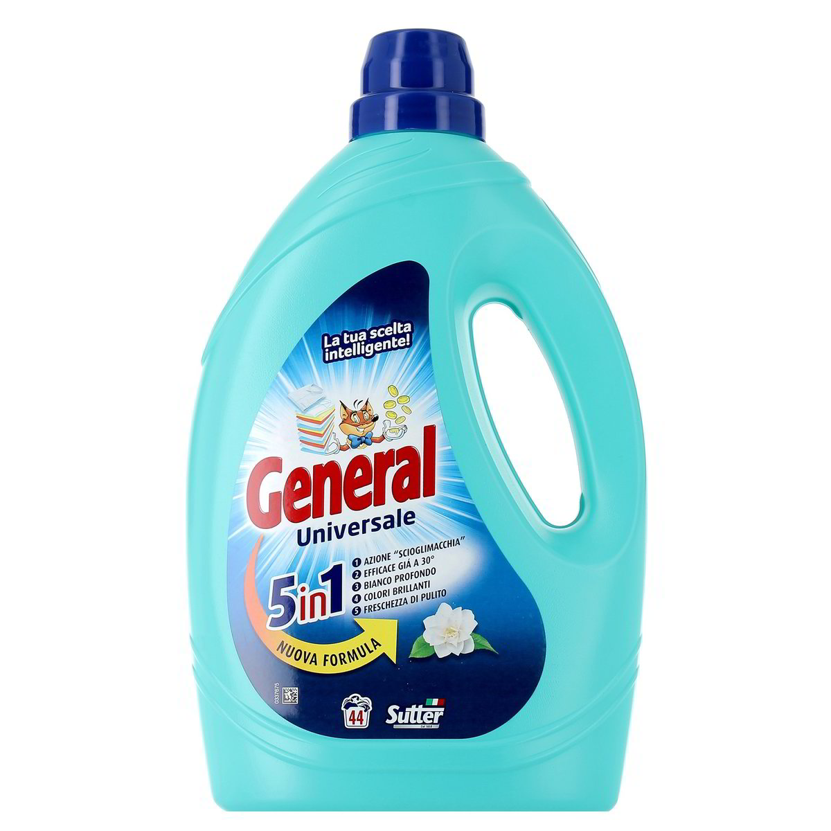 General Detersivo Liquido Universale 5 In 1 44 Lavaggi 1980 ml