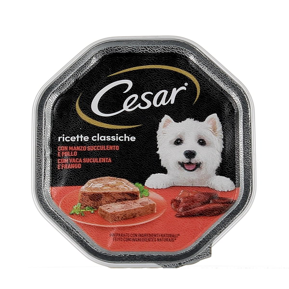 Cesar Ricette Classiche Paté Con Manzo E Pollo 150 g