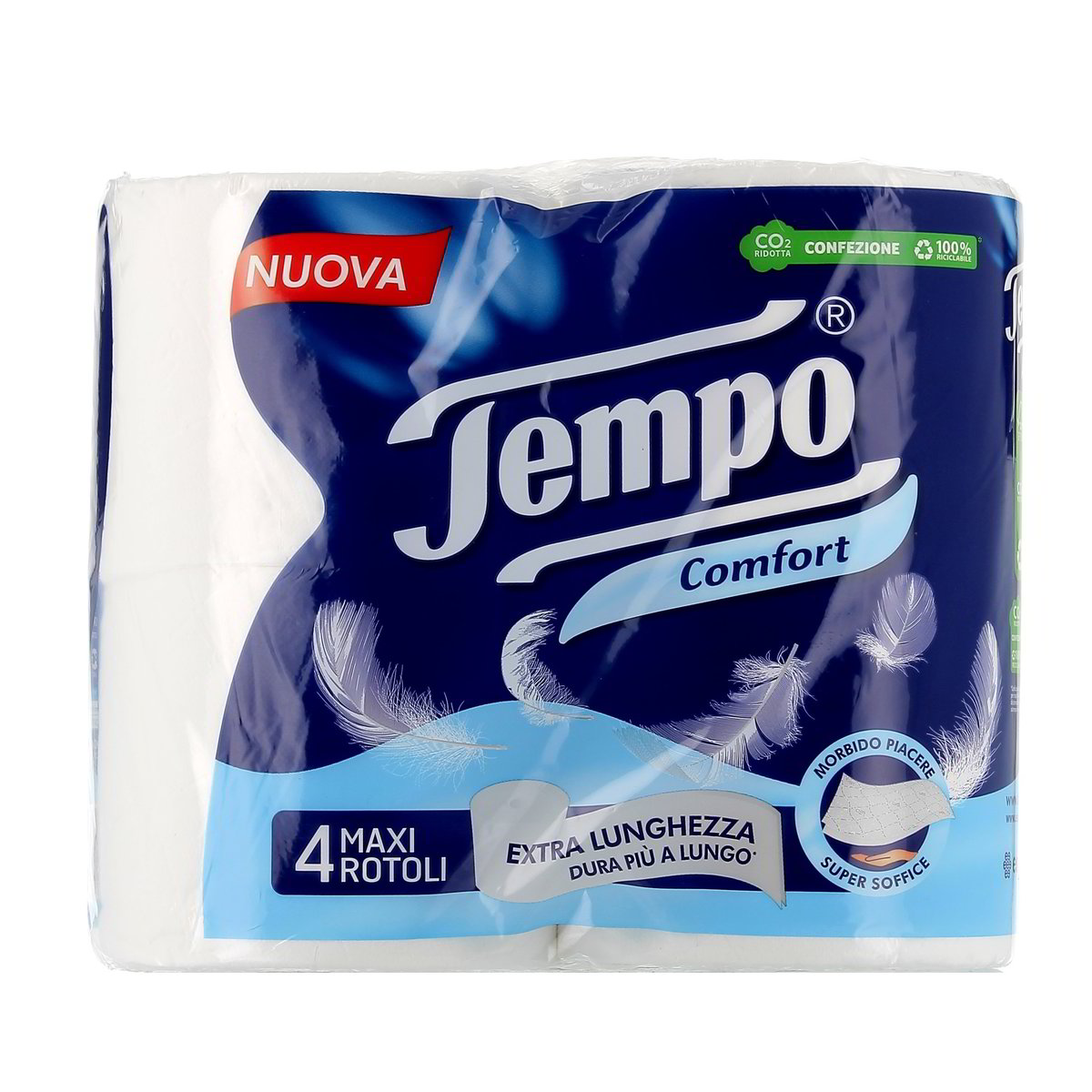 Tempo Carta Igienica Maxi Rotolo 4 pezzi