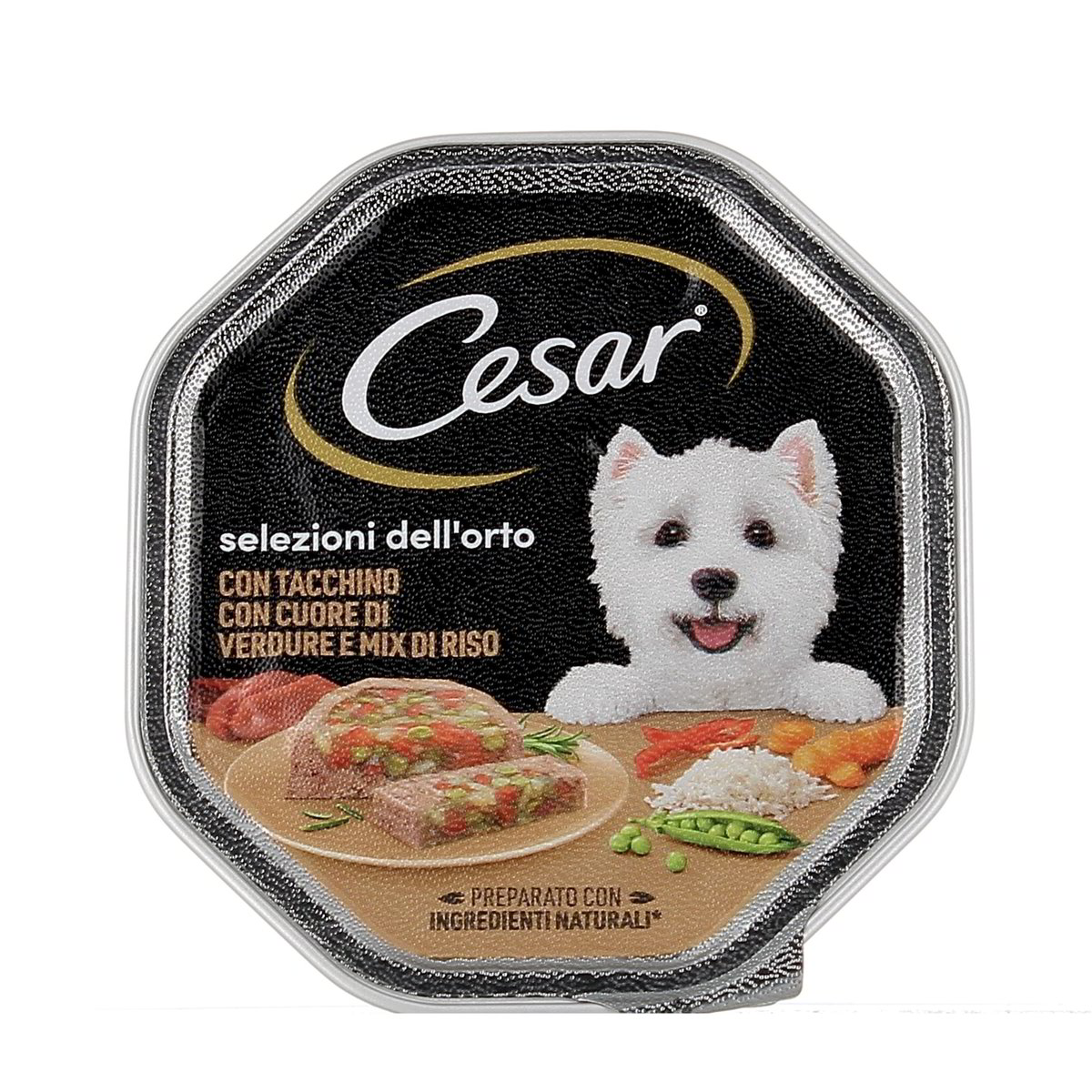 Cesar Cuore Di Verdure Paté Con Tacchino 150 g