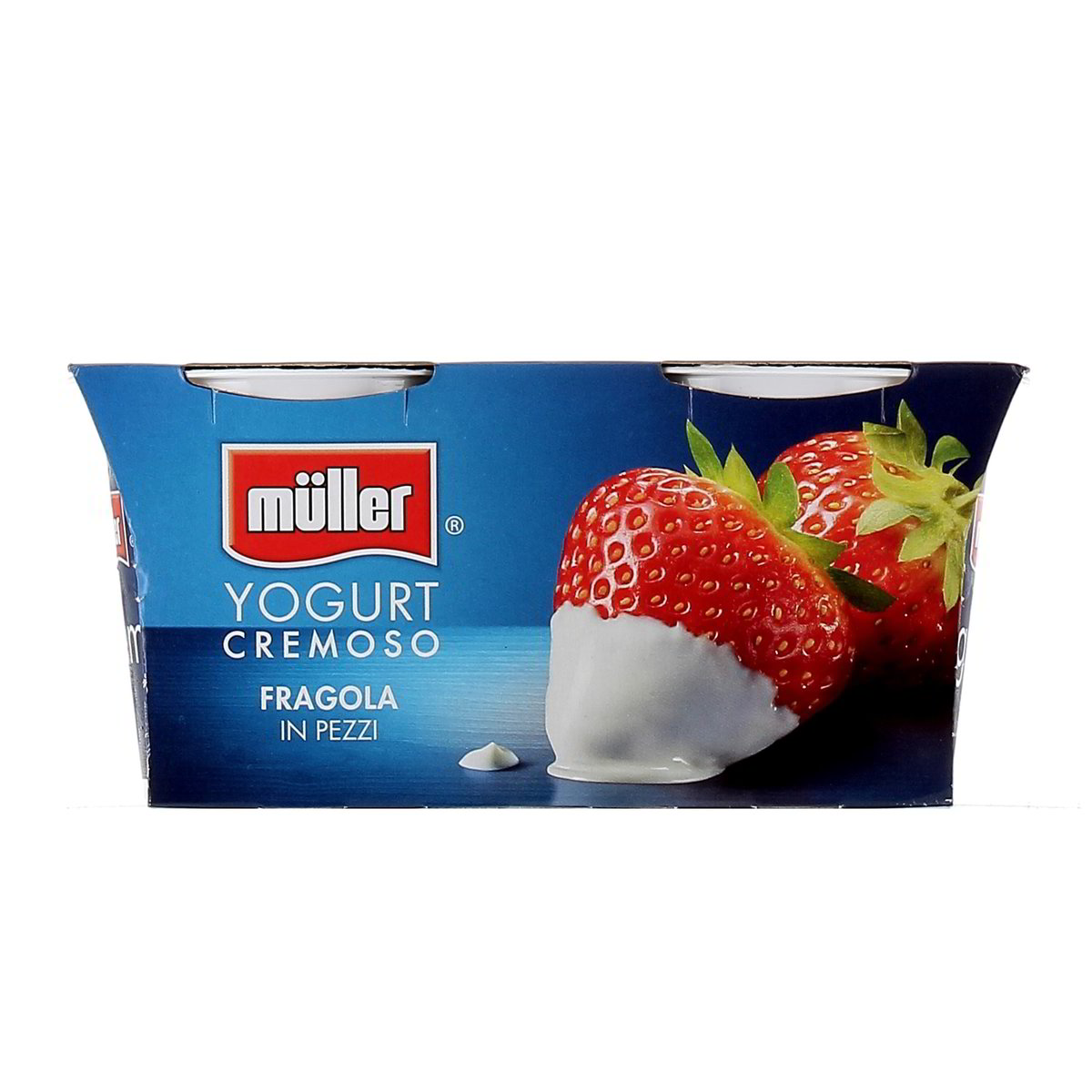 Müller Yogurt Cremoso Fragola In Pezzi 2x125 g