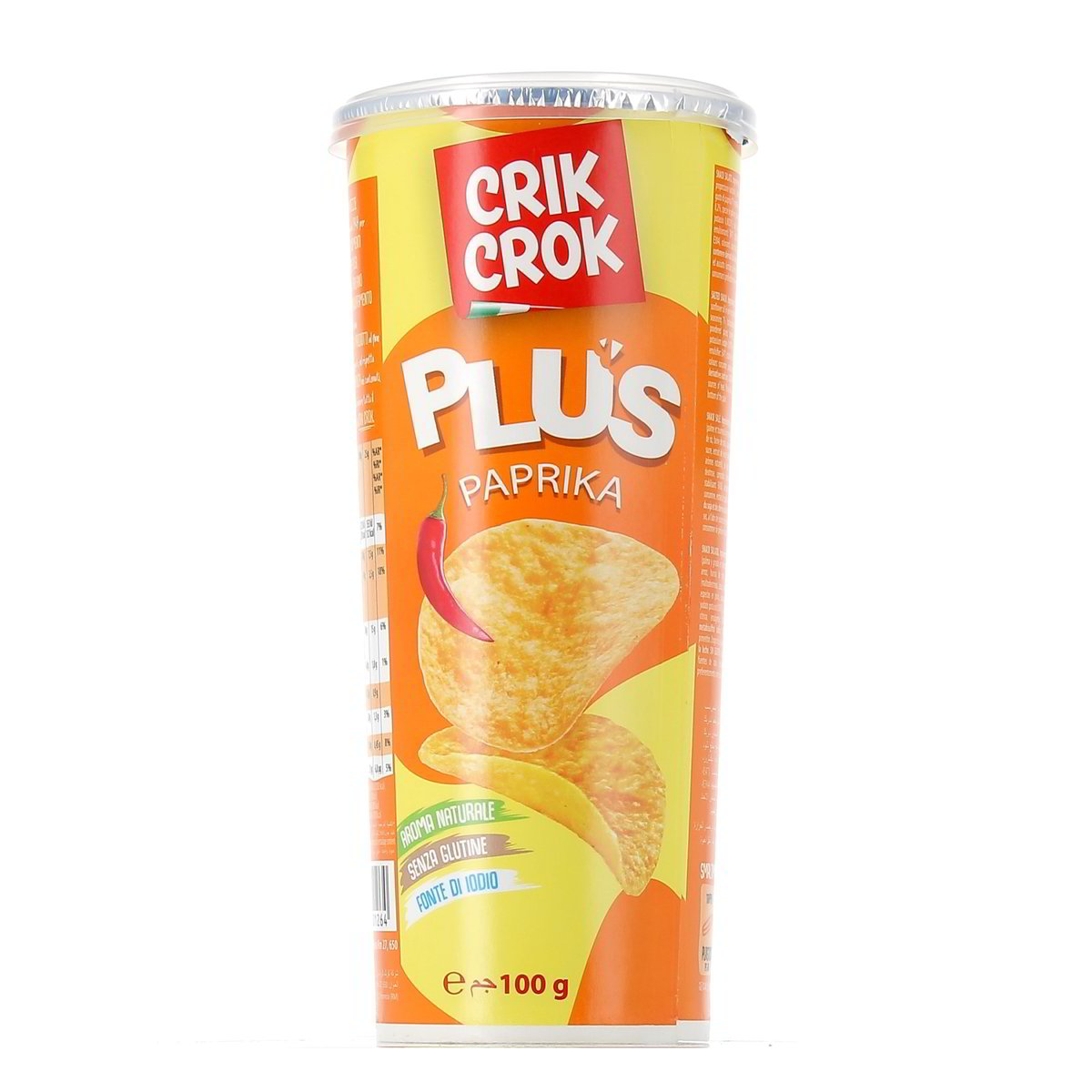 Crik Crok Patatine Plus Paprika 100 g