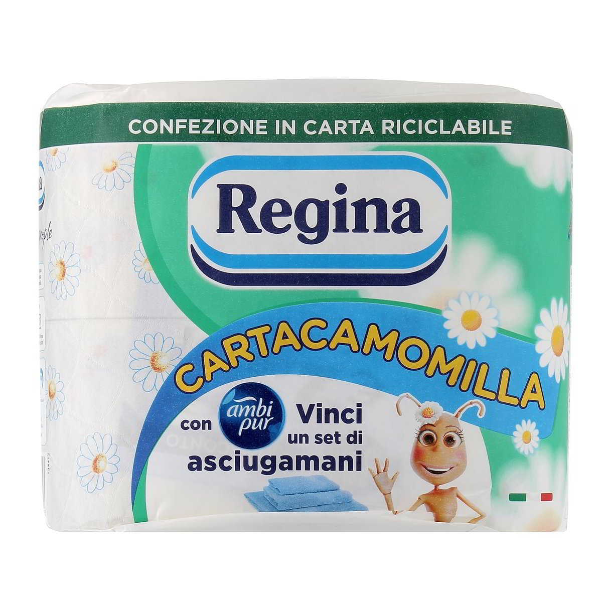 Regina Carta Camomilla 4 rotoli