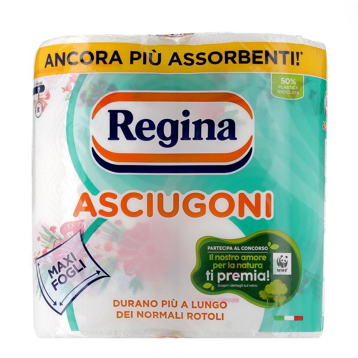Regina Carta Asciugatutto Cucina Maxi Fogli 2 rotoli