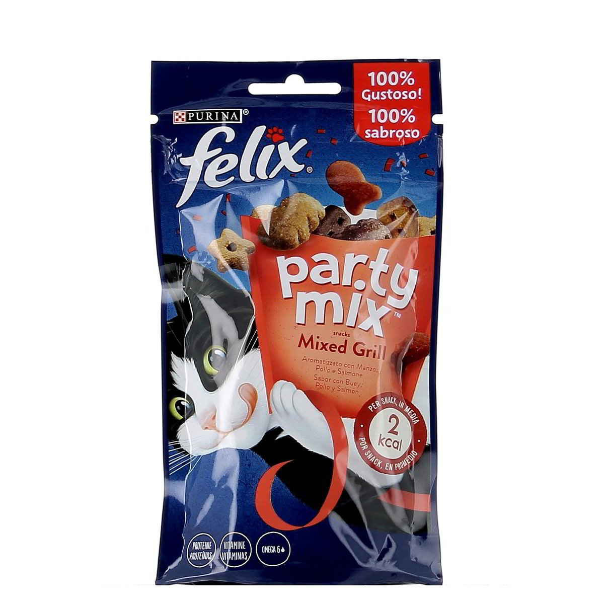 Felix Party Mix Grill Manzo Pollo E Salmone 60 g