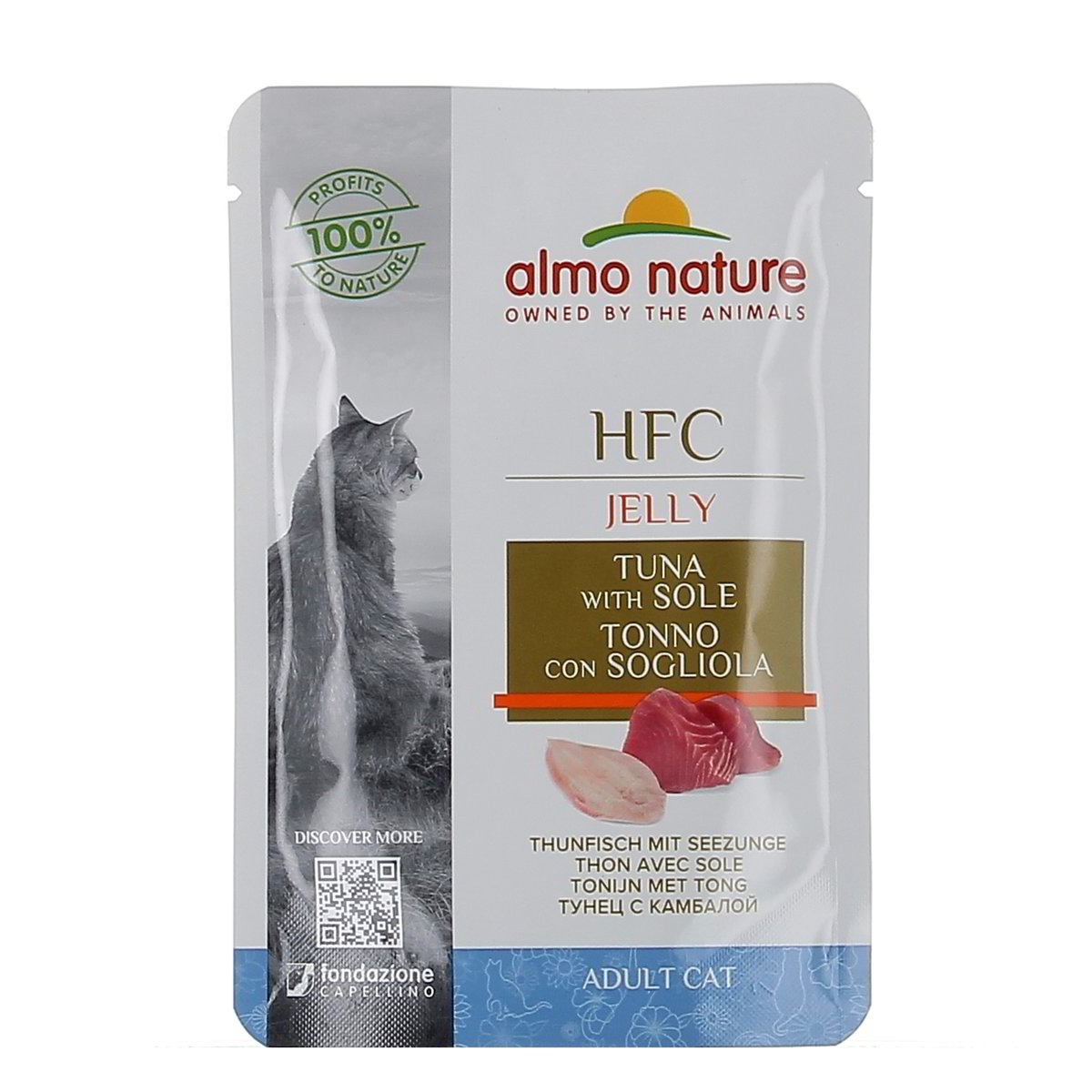 Almo Nature Hfc Jelly Tonno E Sogliola 55 g
