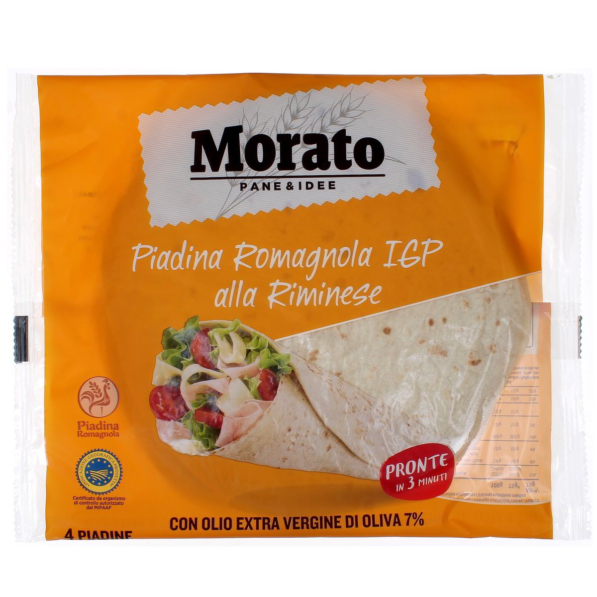 Morato PIADINA ROMAGNOLA IGP x4 300 g