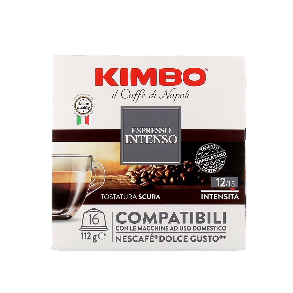 Kimbo Intenso Intensità 12 16 pezzi - 112 g totali