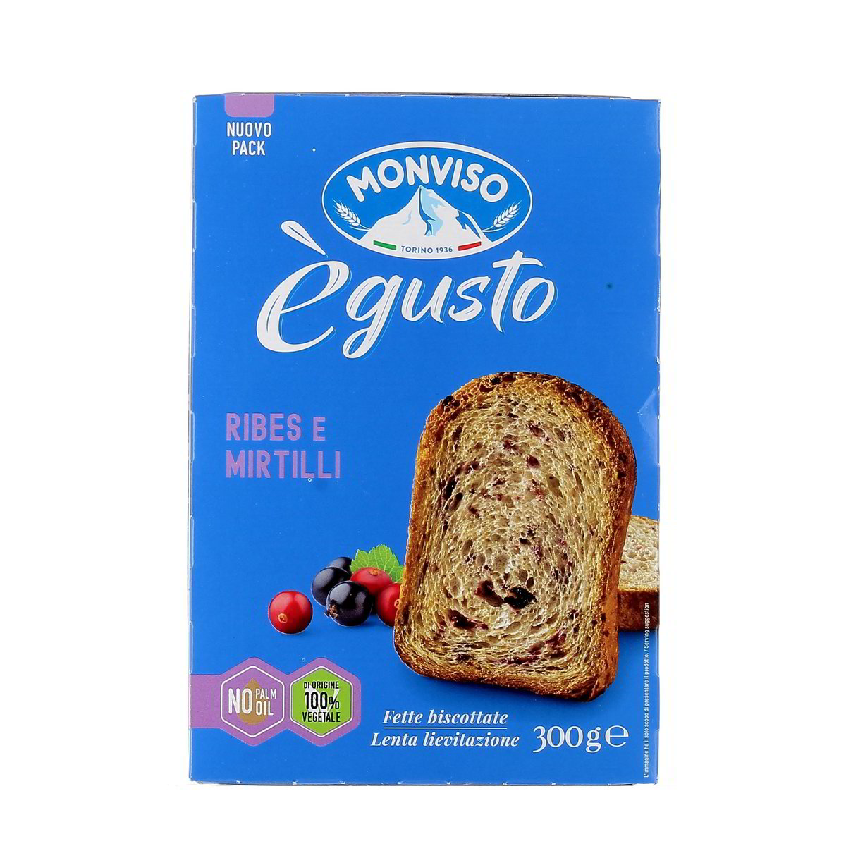 Monviso Biscotto Salute Mixed Con Mirtilli 300 g