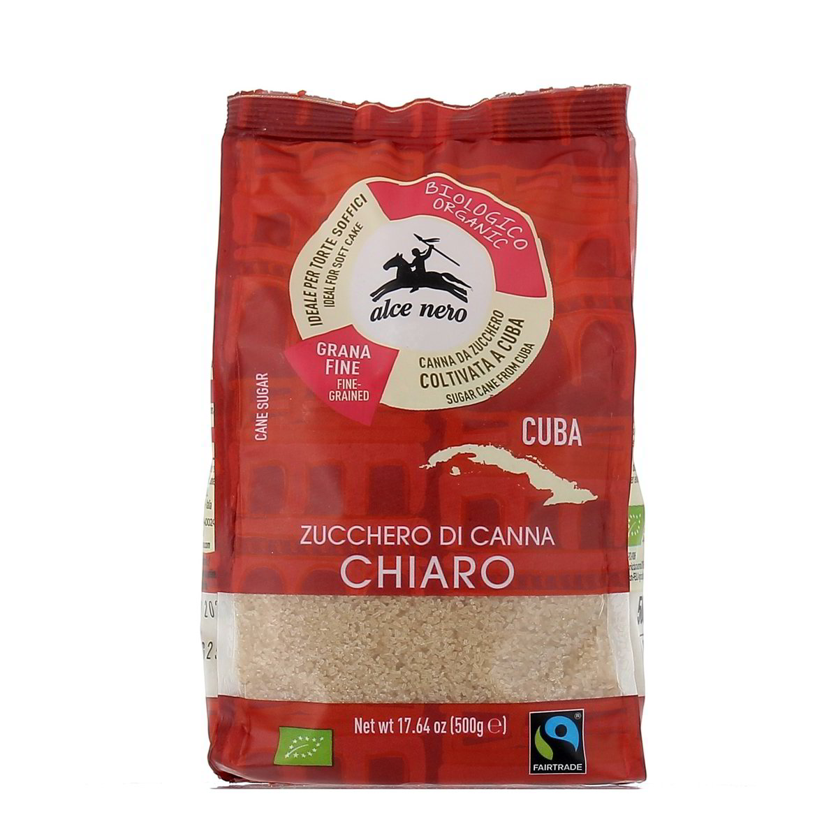 Alce Nero Zucchero Di Canna Chiaro Cuba 500 g