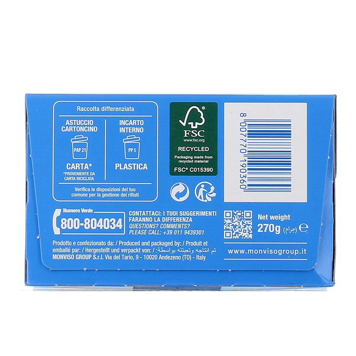 Monviso Fette Biscottate Senza Zuccheri Aggiunti 270 g — immagine 3