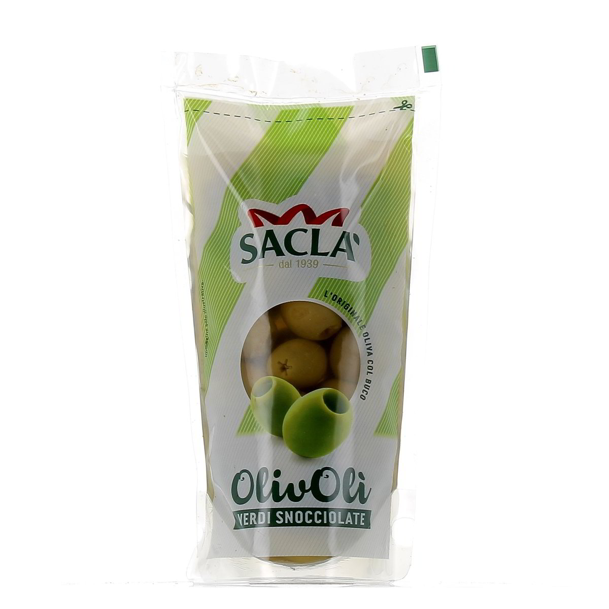 Saclà Olivoli' Verdi Snocciolate 375 g -sgocciolate 170 g
