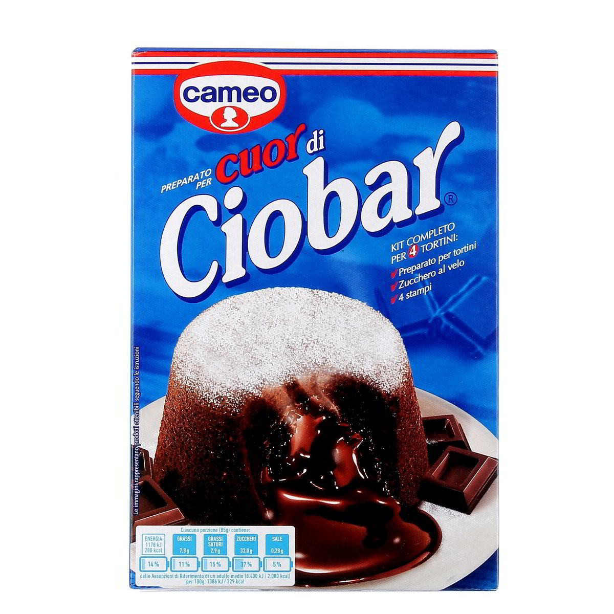 Cameo Mix Per Tortine Cuor Di Ciobar 233 g