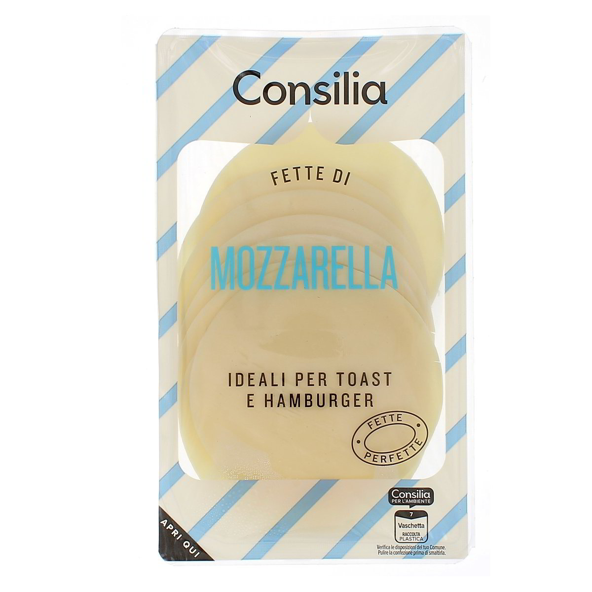 Consilia Mozzarella A Fette 140 g