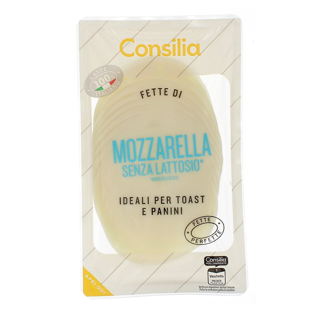 Consilia Mozzarella A Fette Senza Lattosio 140 g