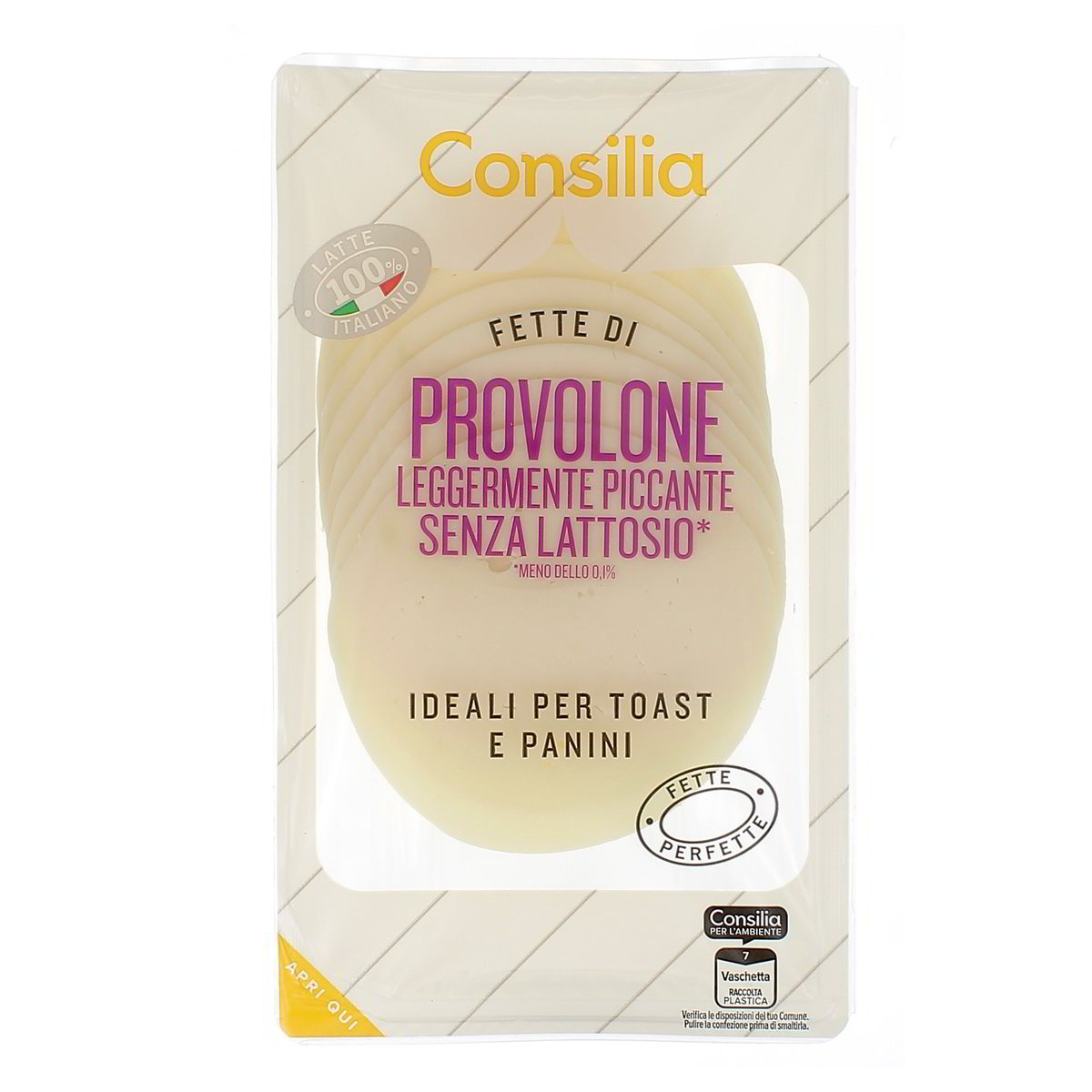 Consilia Provolone Leggermente Piccante Senza Lattosio 140 g