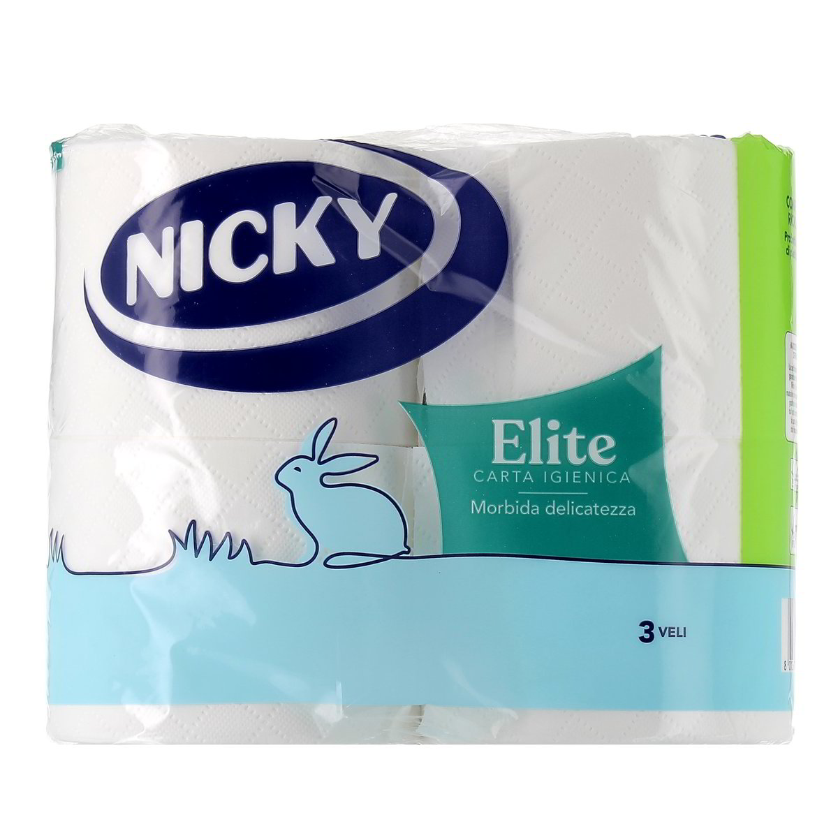 Nicky Carta Igienica Elite 3 Veli 4 rotoli