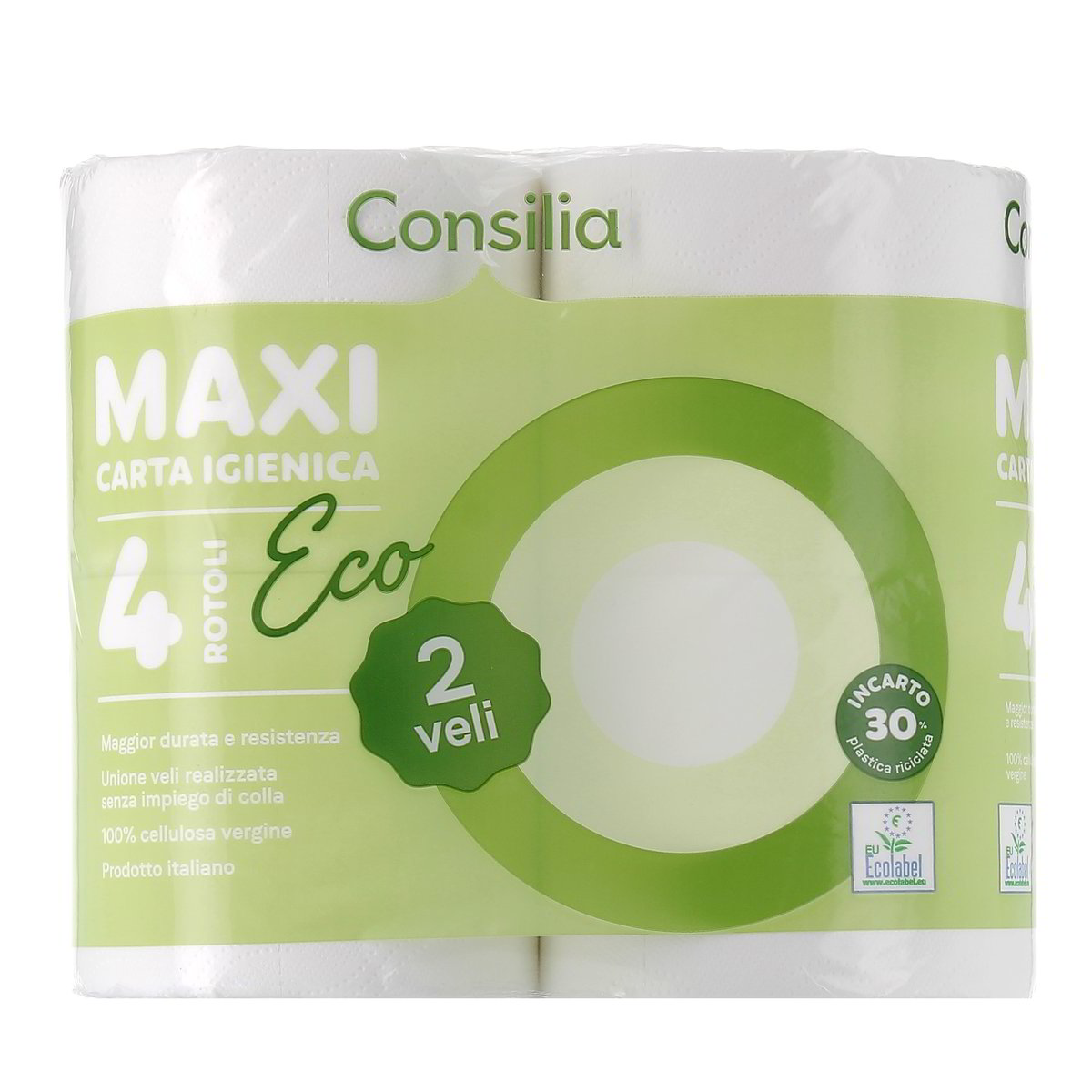 Consilia Carta Igienica Ecologica 2 Veli Maxirotoli 4 rotoli