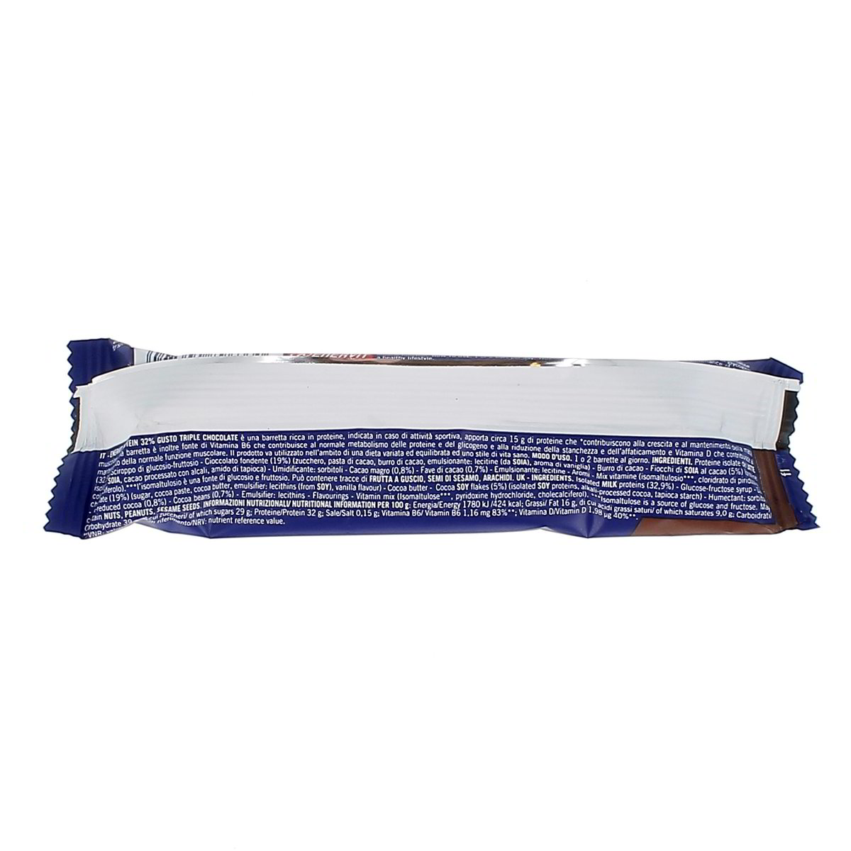 Enervit Barretta Proteica 32% Gusto Triple Chocolate 47 g — immagine 3