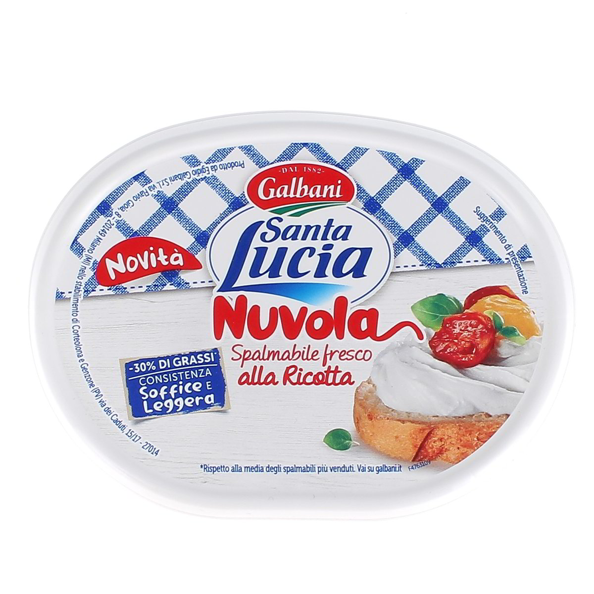 Galbani Santa Lucia Nuvola Spalmabile Fresco Alla Ricotta 180 g