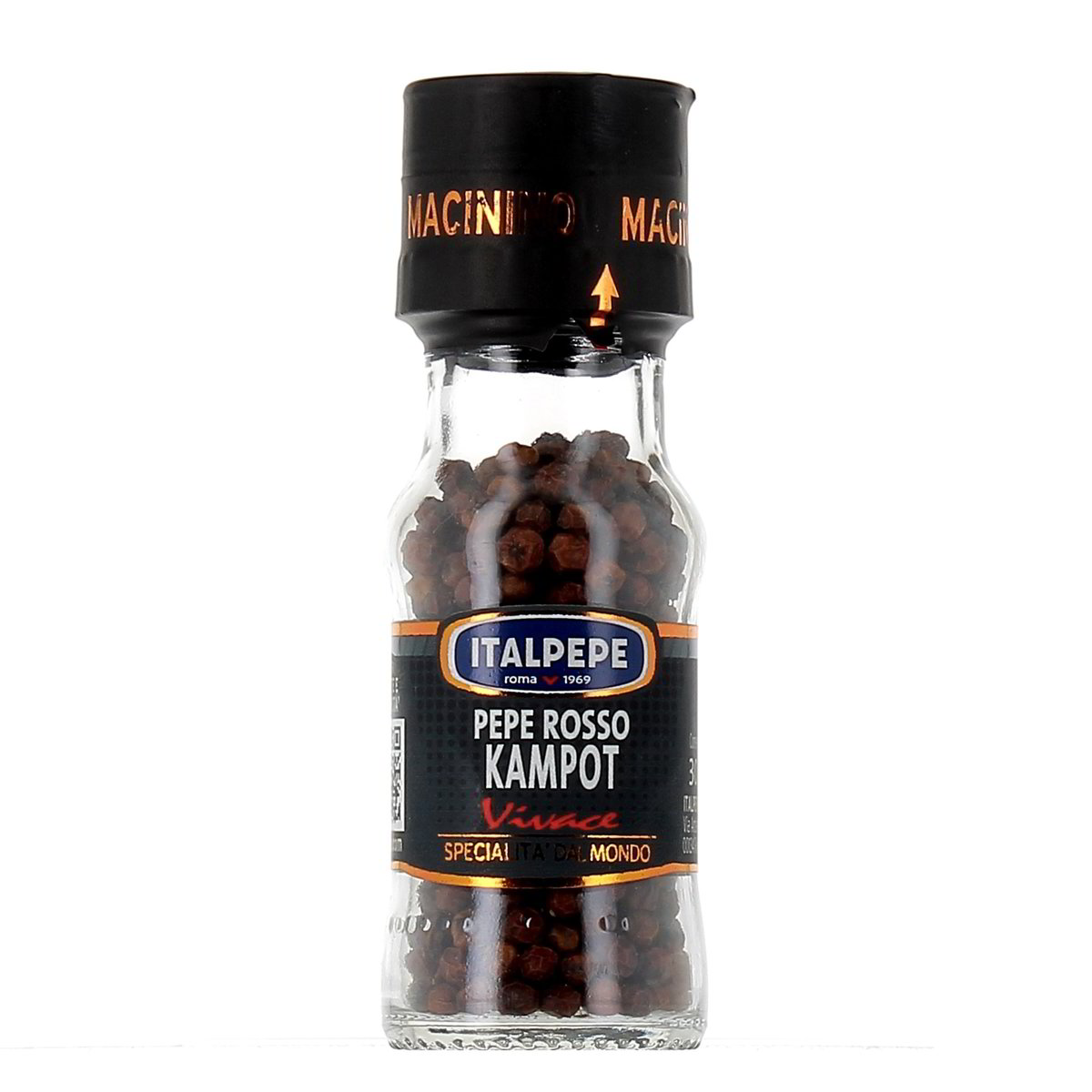 Italpepe Macinino Pepe Rosso Kampot 30 g