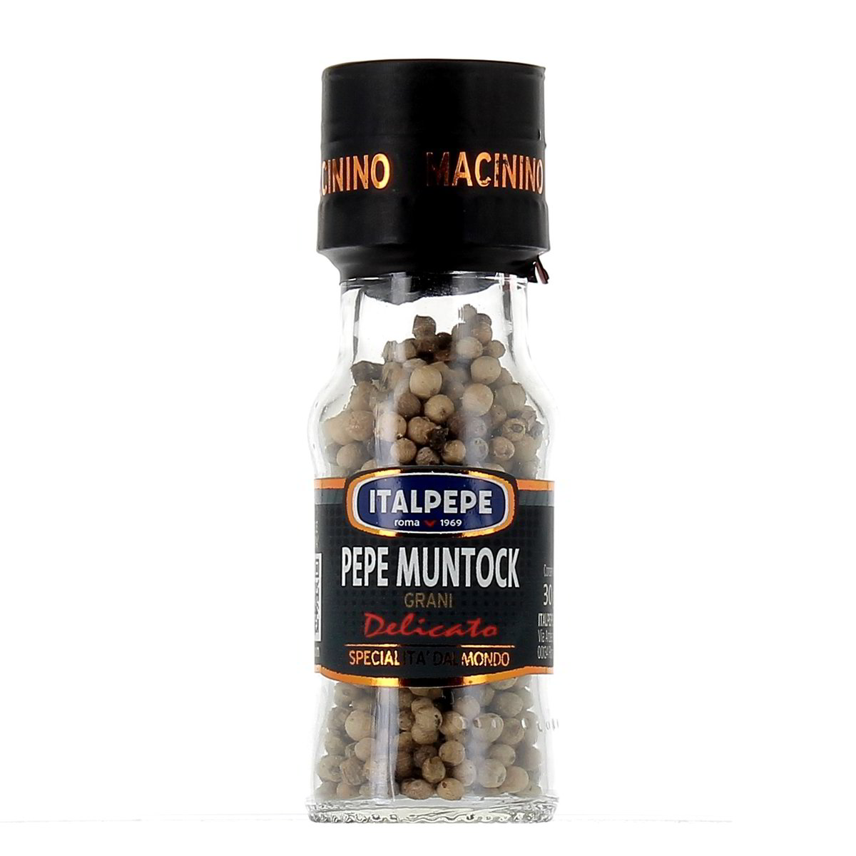 Italpepe Macinino Pepe Muntock Grani 30 g