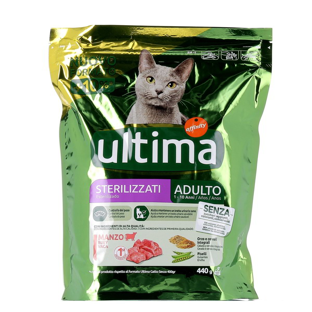 Affinity Iltima Manzo Per Gatti Sterilizzati Adulti 440 g