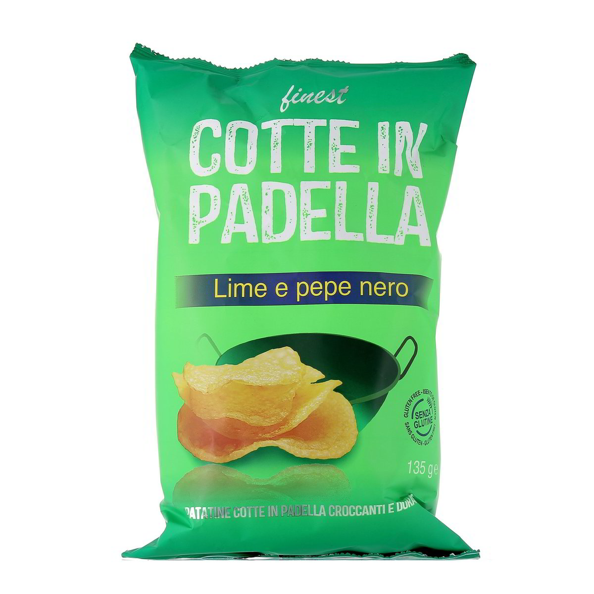 Finest Patatine Cotte In Padella Lime E Pepe Nero 135 g