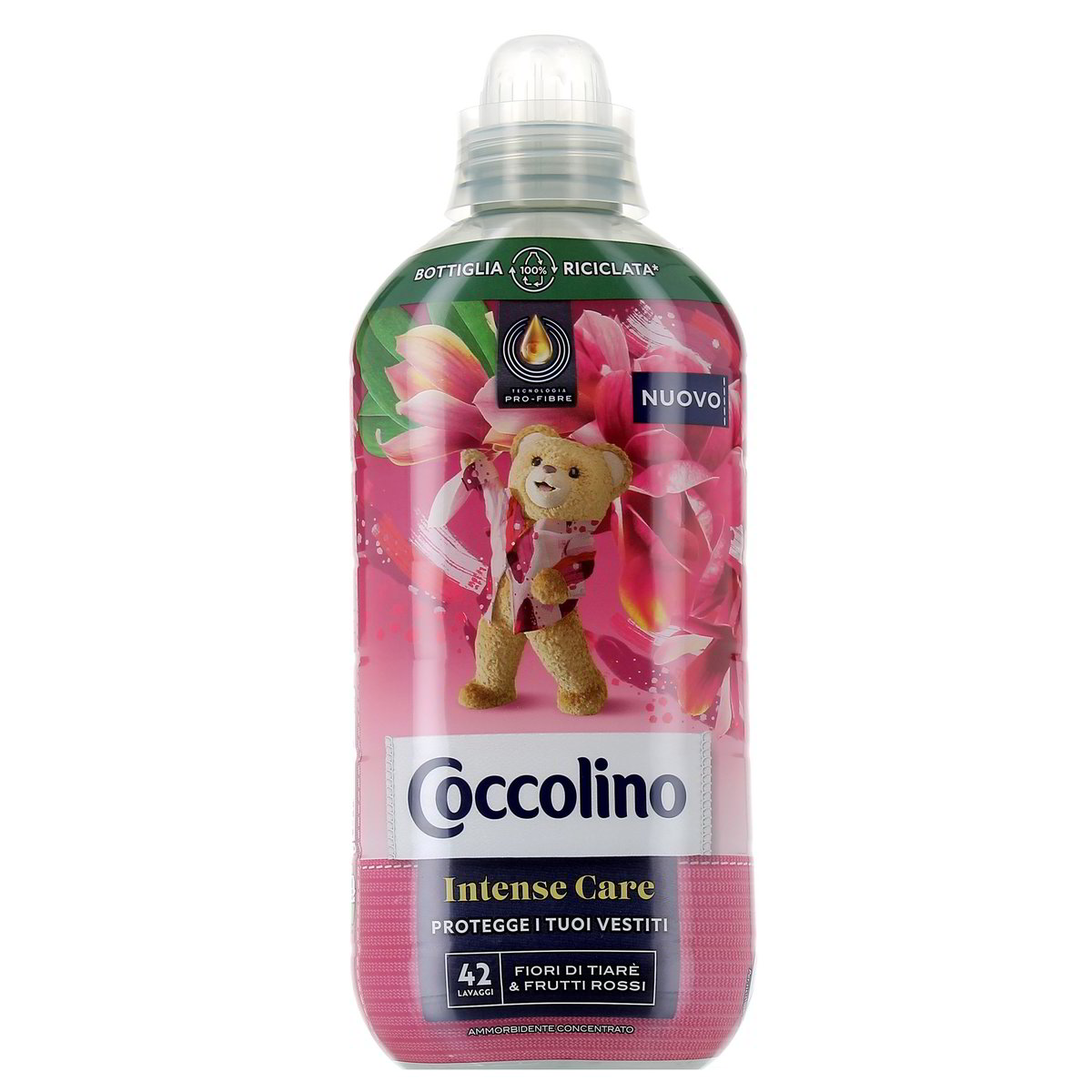Coccolino Ammorbidente Concentrato Intense Care Fiori Di Tiarè & Frutti Rossi 42 Lavaggi 980 ml