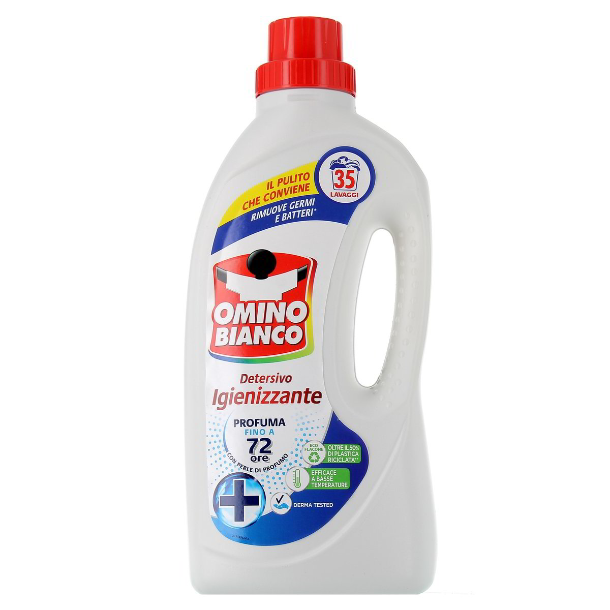 Omino Bianco Detersivoliquido Igienizzante 35 Lavaggi 1400 ml