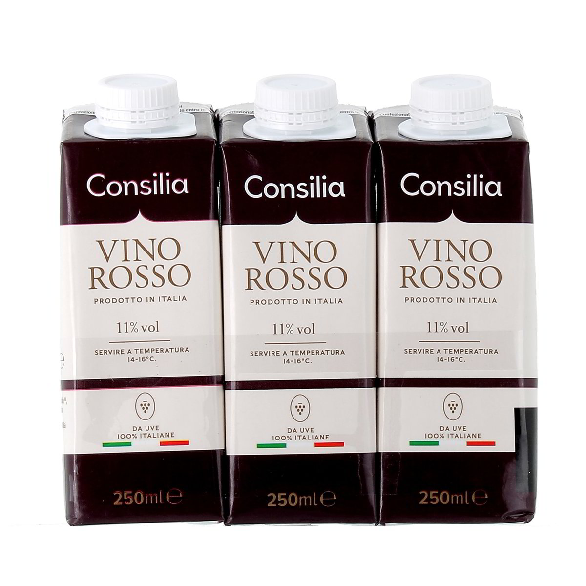 Consilia Vino Rosso 3x250 ml