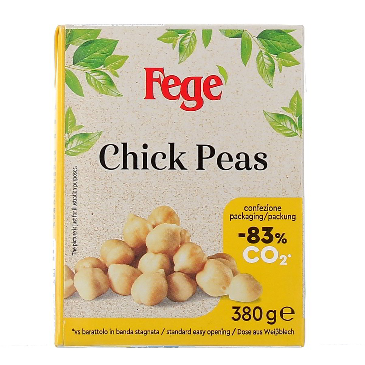 Fege' Ceci 380 g - sgocciolato 228 g