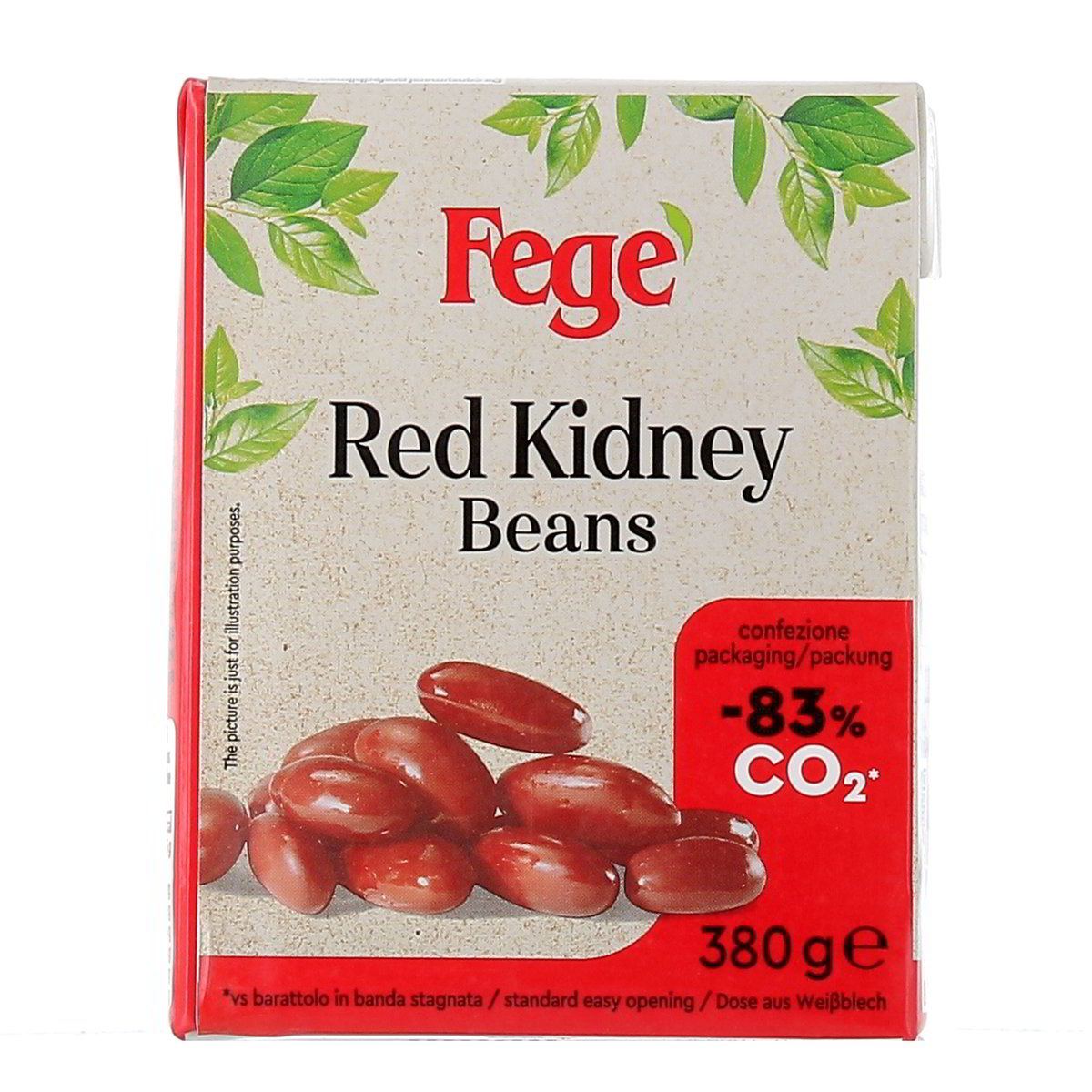 Fege' Fagioli Rossi 380 g - sgocciolato 228 g