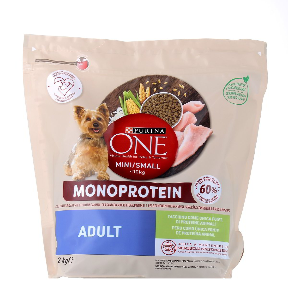 Purina One Monoprotein Tacchino Adult Mini/Small 1,2 kg
