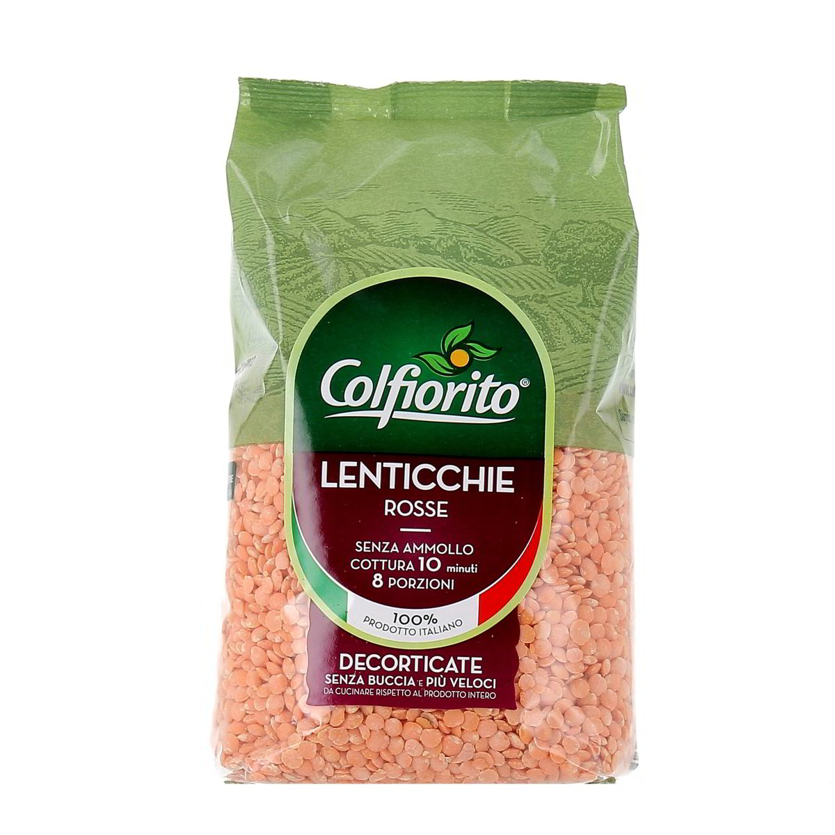 Colfiorito Lenticchie Rosse Decorticate 400 g