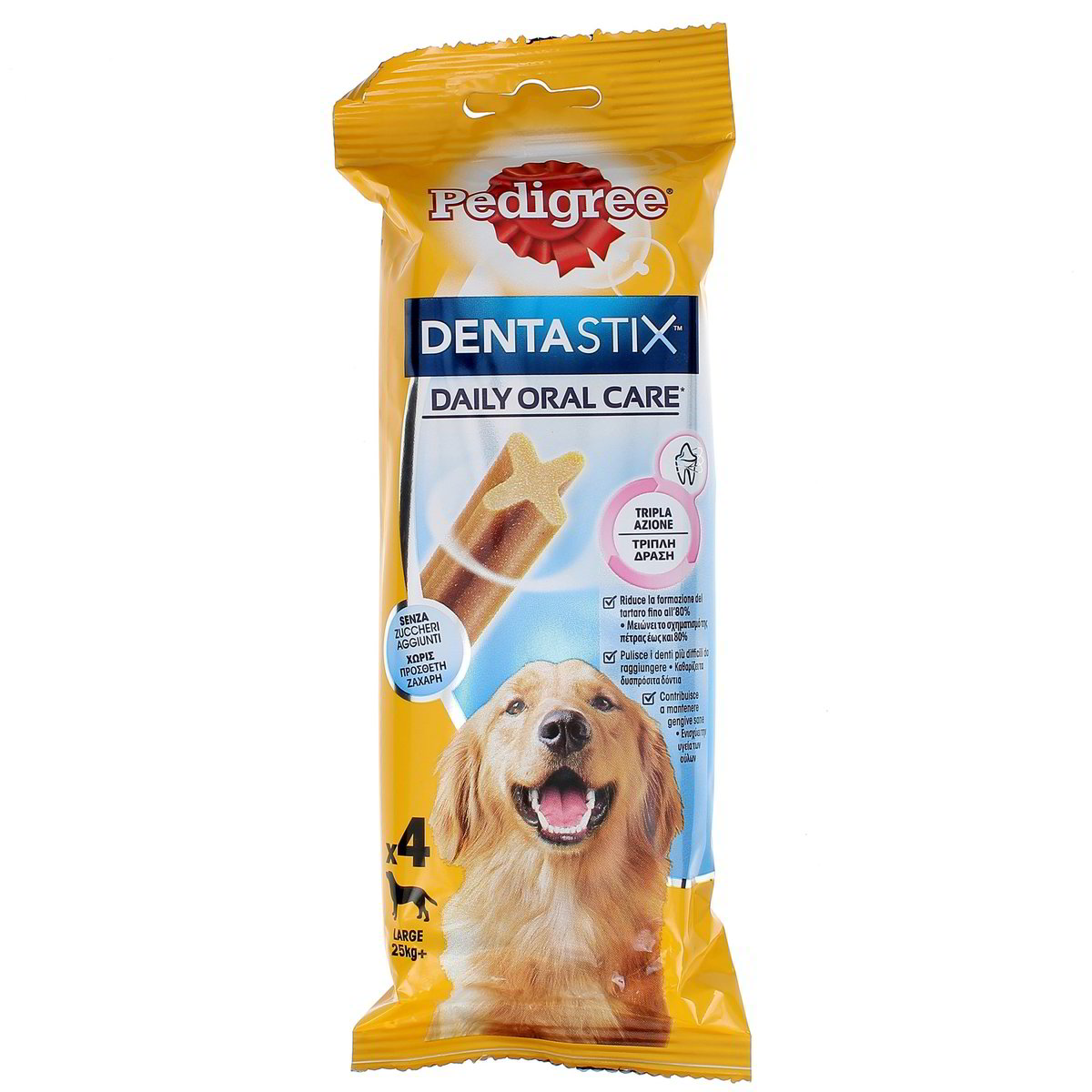 Pedigree DENTASTIX DAILY ORAL CARE TRIPLA AZIONE LARGE x4 154 g