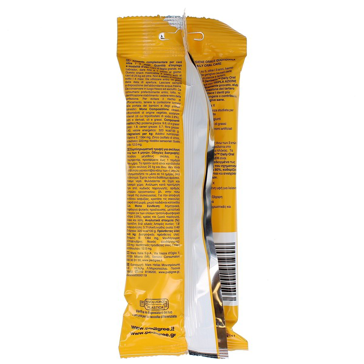 Pedigree DENTASTIX DAILY ORAL CARE TRIPLA AZIONE LARGE x4 154 g — immagine 3