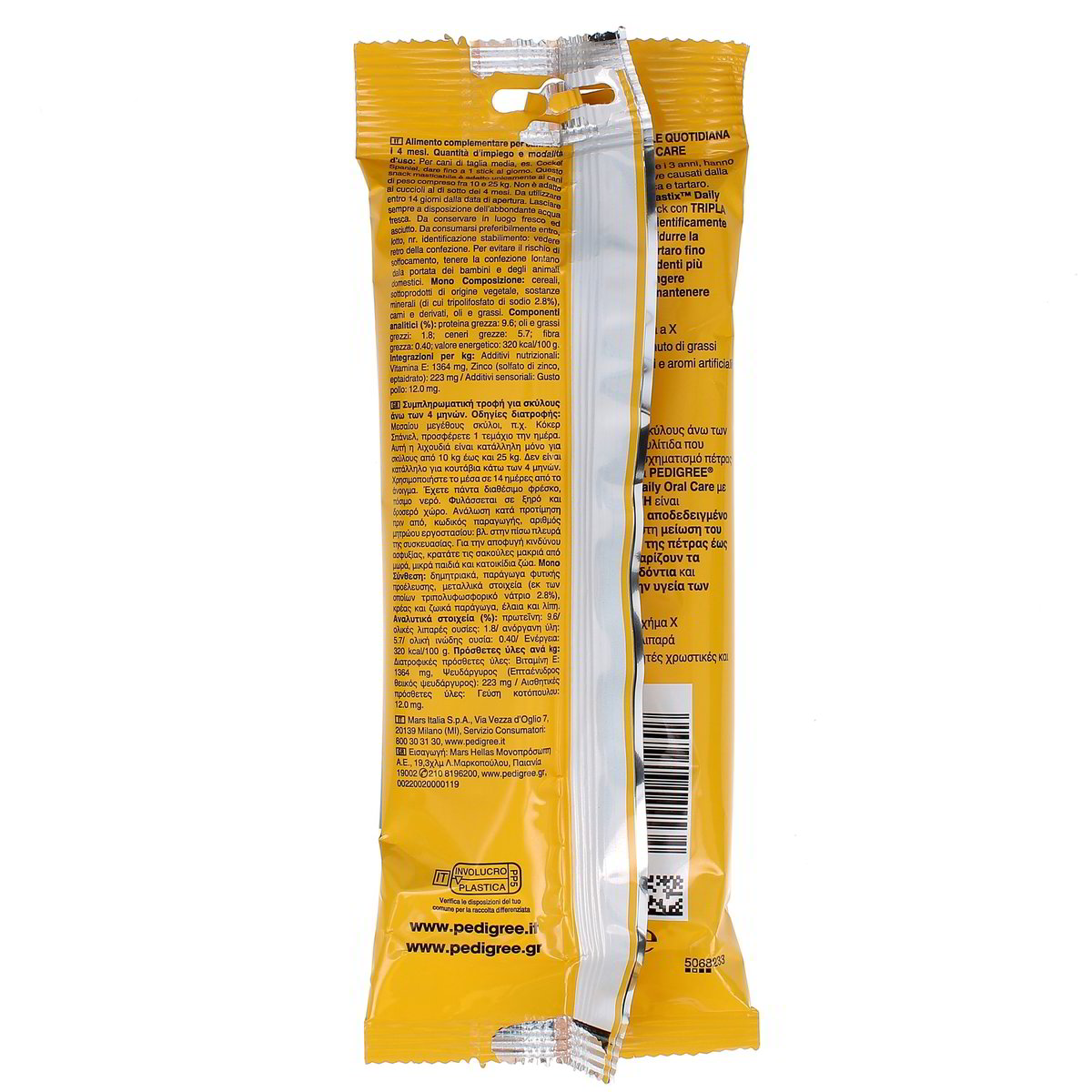Pedigree DENTASTIX DAILY ORAL CARE TRIPLA AZIONE MEDIUM x5 128 g — immagine 3
