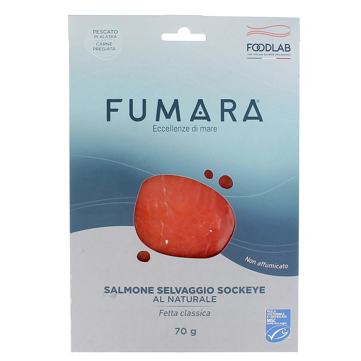 Fumara Salmone Selvaggio Sockeye Al Naturale 70 g