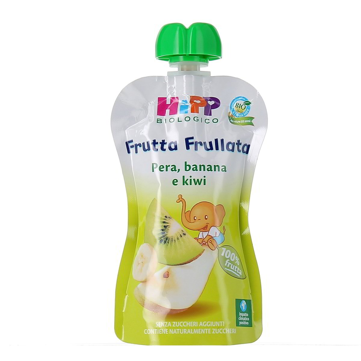 Hipp Frutta Frullata Pera Banana E Kiwi Bio 90 g