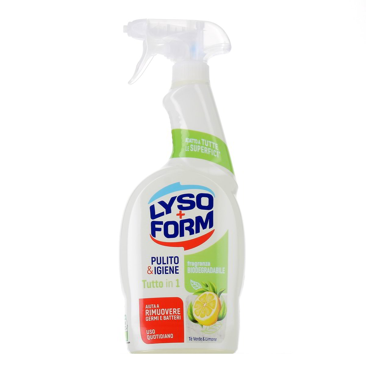 Lysoform Spray Pulito & Igiene Tutto In 1 Tè Verde & Limone 700 ml