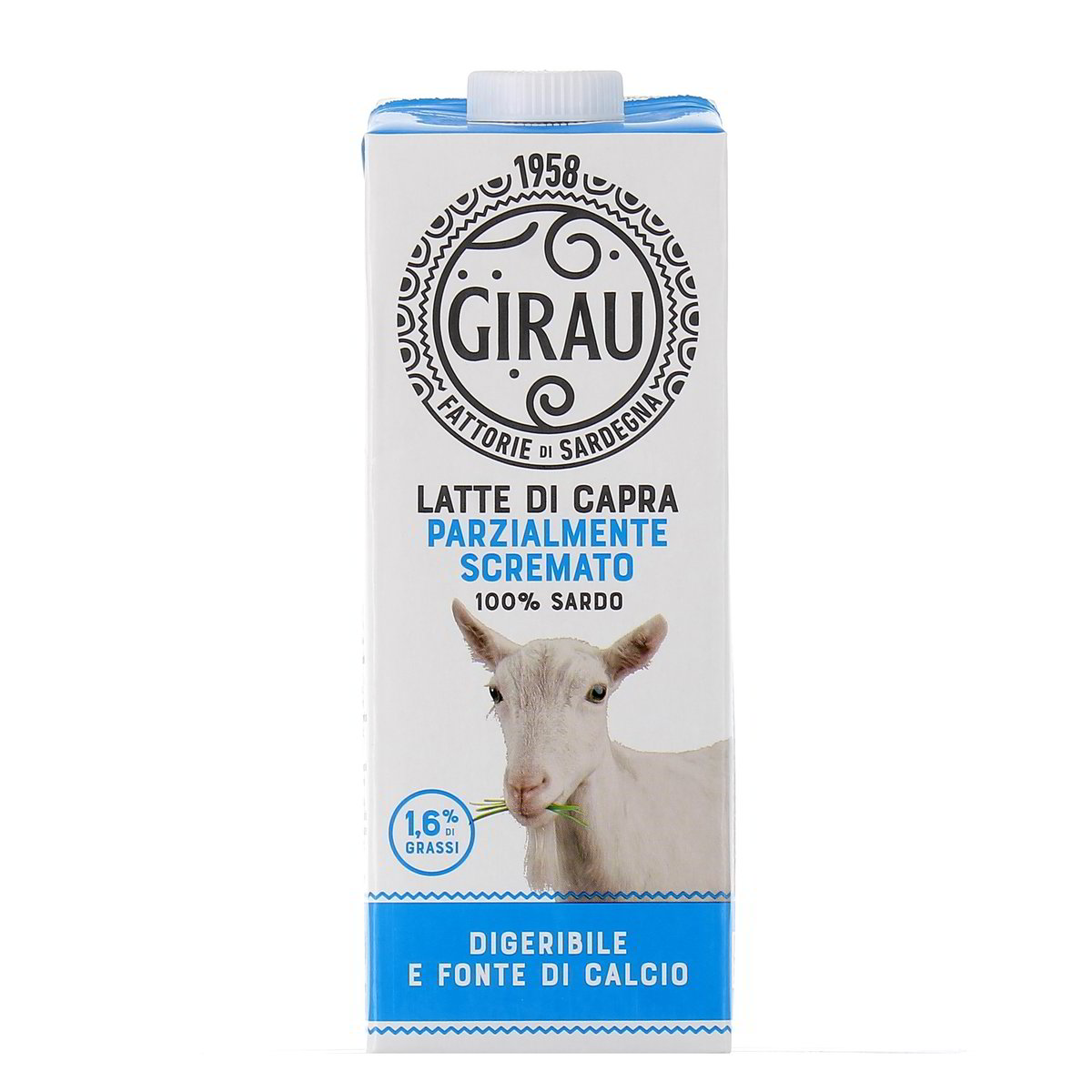 Girau Latte Di Capra Parzialmente Scremato Uht 1 l