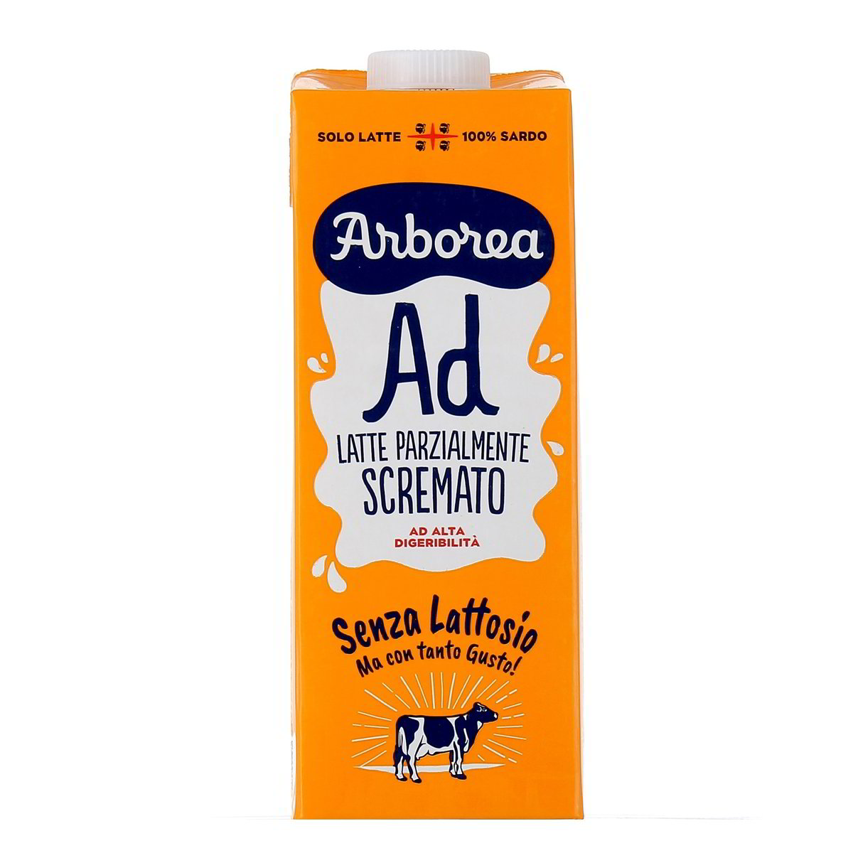Arborea Latte Parzialmente Scremato Senza Lattosio 1 l