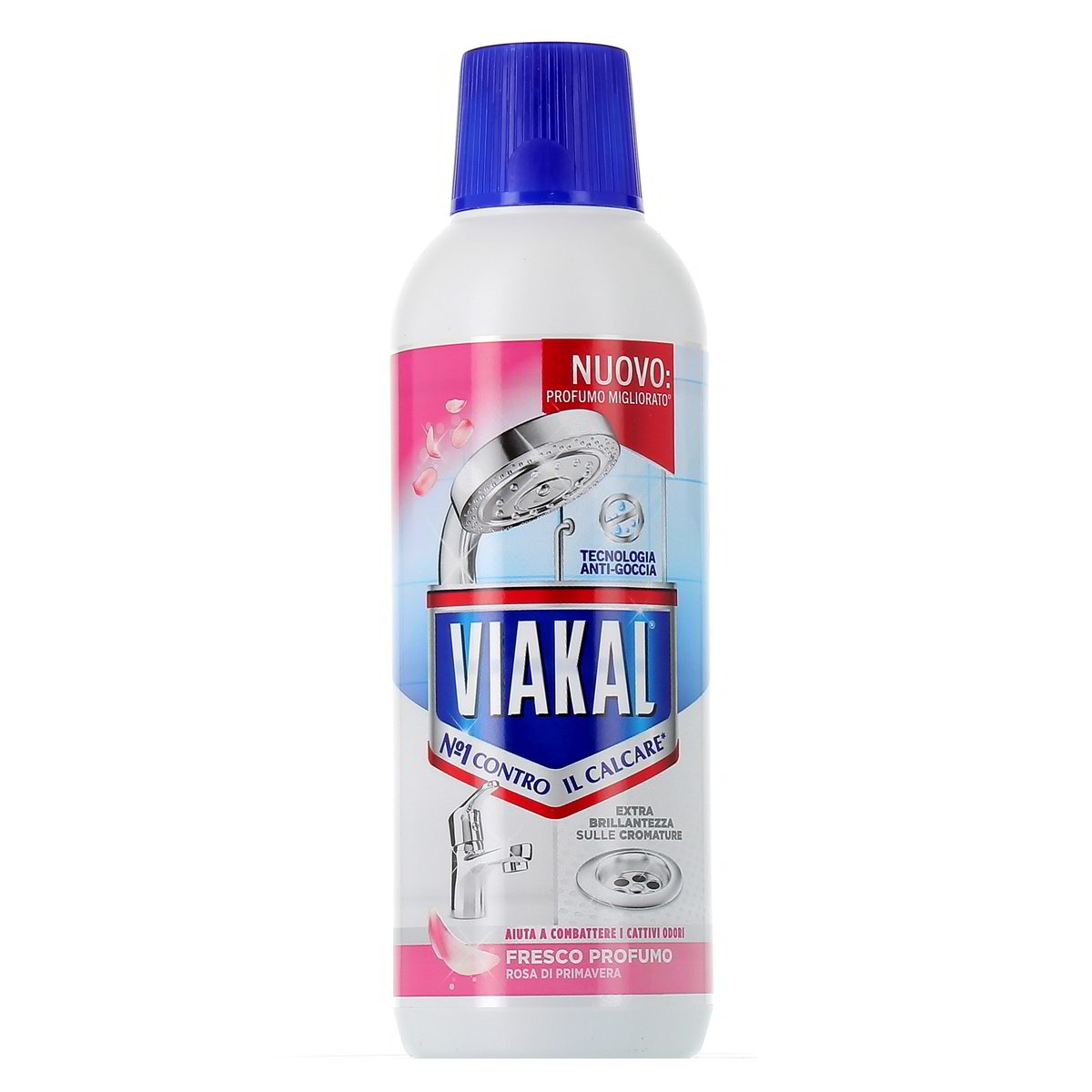 Viakal Anticalcare Fresco Profumo Rosa Di Primavera 470 ml