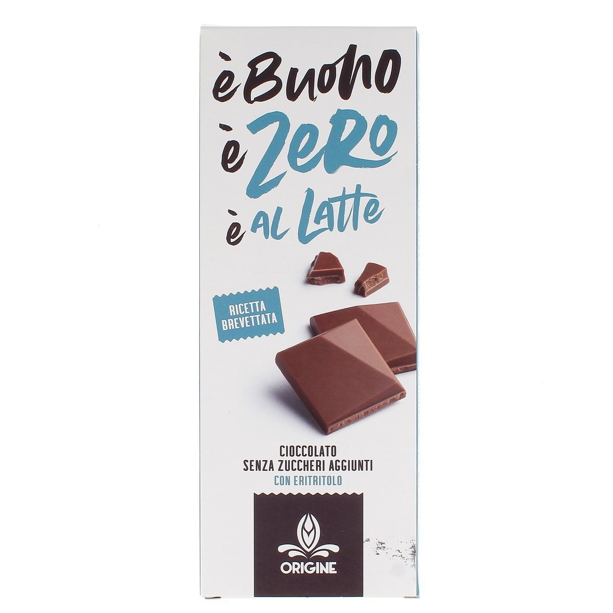 Origine Cioccolato Al Latte Senza Zuccheri Aggiunti Con Eritritolo 80 g